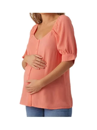 Blouse Rose Femme Vero Moda Maternity Menny 1