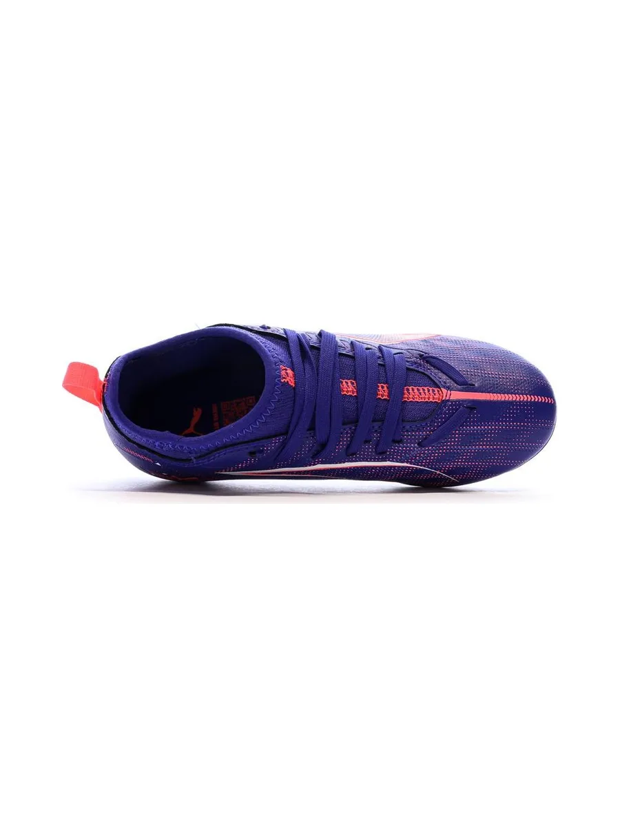 Chaussures de Foot Violet Junior Puma Ultra 5 Match FG/AG 5