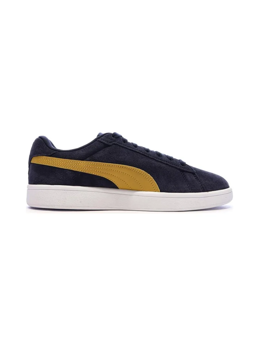 Baskets Marine/Jaune Homme Puma Smash 3.0 3