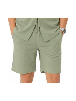 Short Kaki Garçon Paname Brothers Poly Texture 1