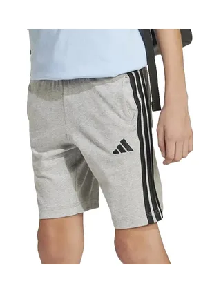 Short Gris Garçon Adidas J 3s Kn Sh 210 1