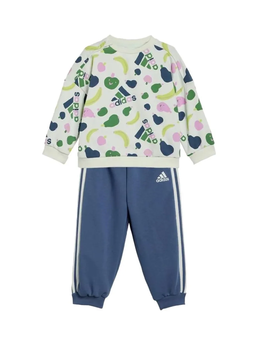 Survêtement Bleu/Blanc Fille Adidas Fruit 3