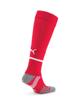 Chaussettes de Football Rouges Puma Om Home Pro Band 2