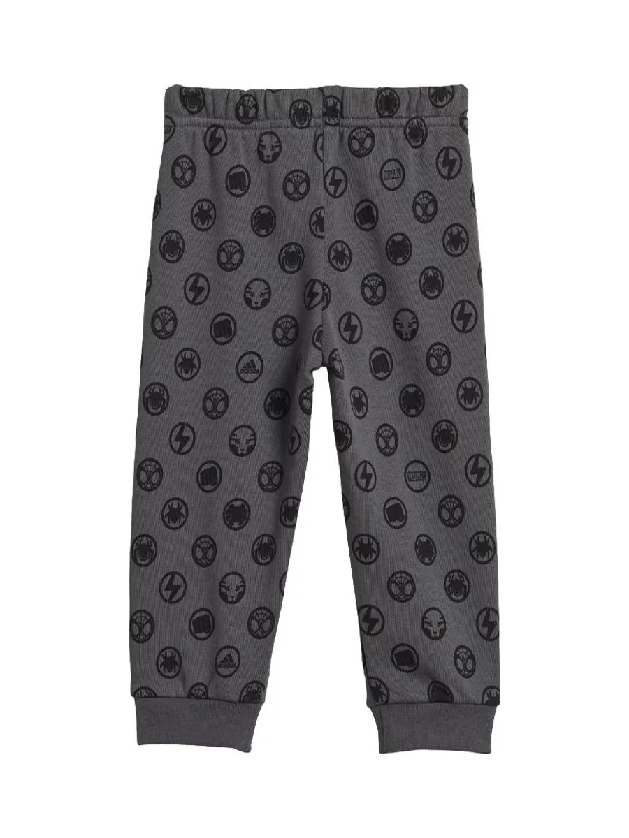 Ensemble de survetement Rouge/Gris Garçon Adidas I Dy Sm Jog 3
