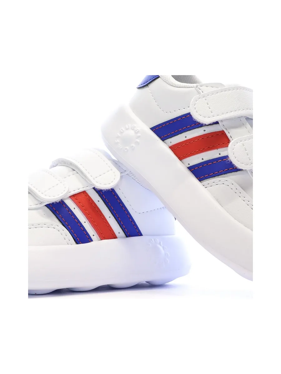 Baskets Blanc/Bleu/Rouge Garçon Adidas Breaknet 2.0 8