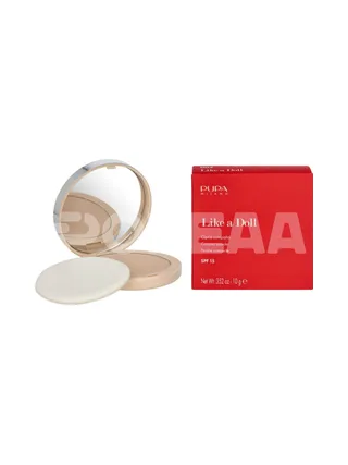 Pupa Like A Doll Nude Skin Compact Powder SPF15 10g - #002 Sublime Nude - For All Skin Types 1