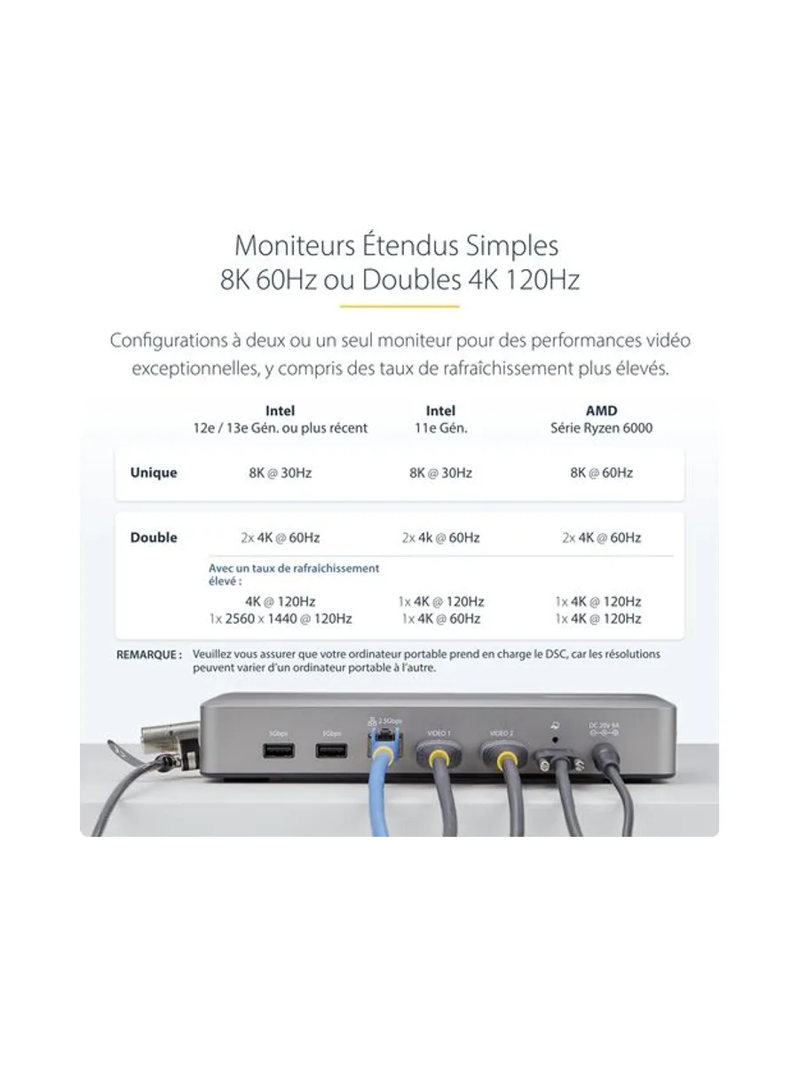 StarTech.com 155UE-USB4-DOCK laptop dock/port replicator 14