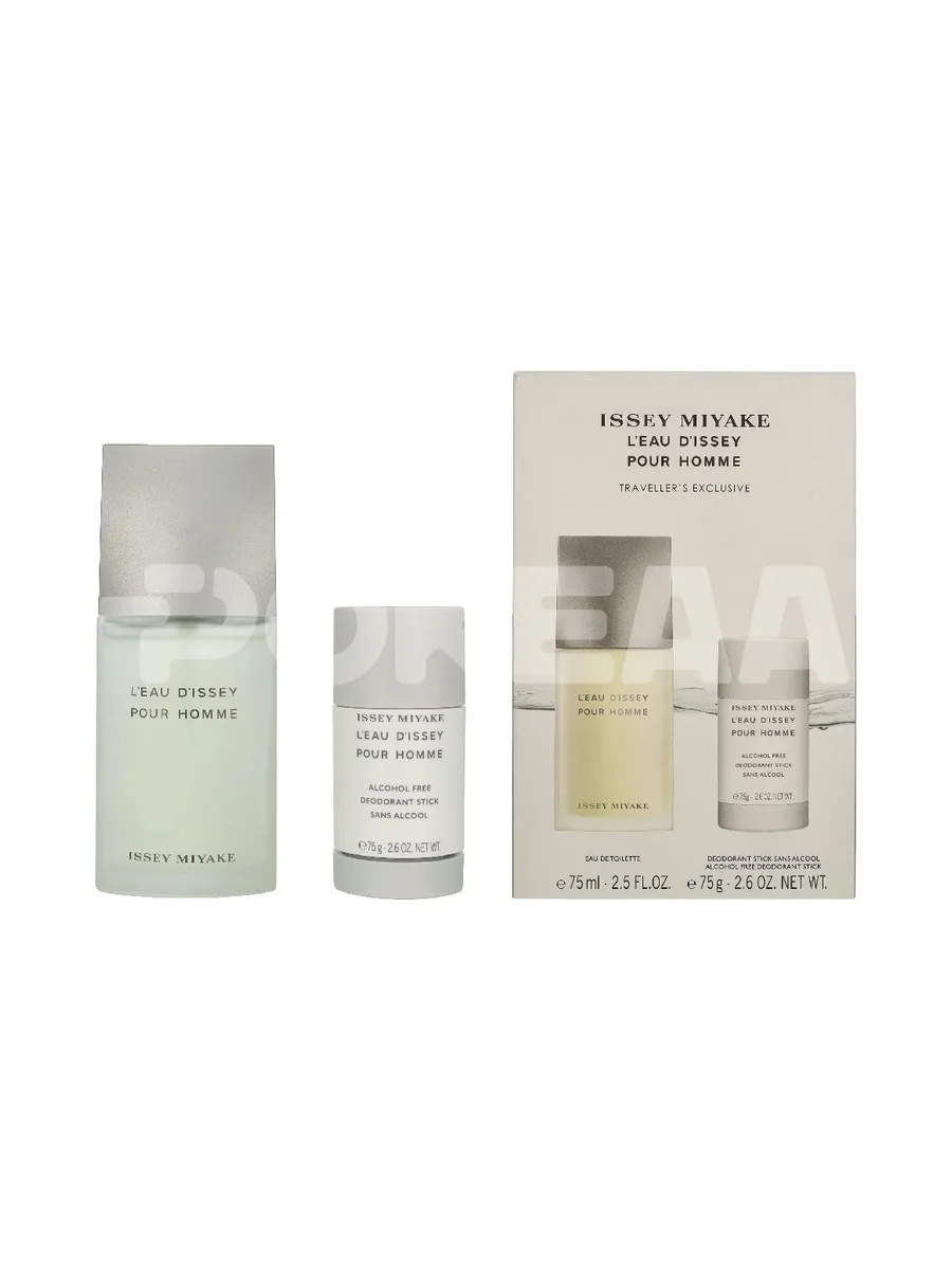 Issey Miyake L'Eau D'Issey Pour Homme Giftset 150ml - Edt Spray 75ml/Deo Stick 75gr 1