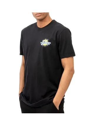 T-Shirt Noir Homme Dc Comics Joker Cane 1