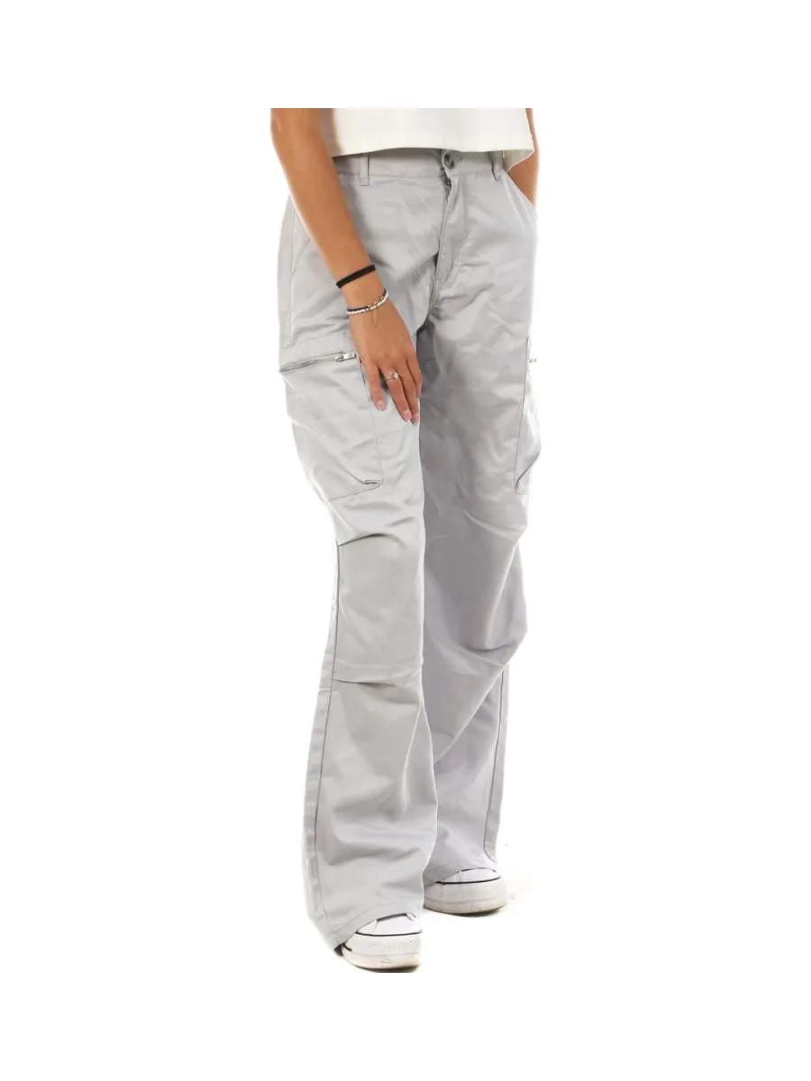 Pantalon fluide Gris Femme Monday Premium Parachute 1