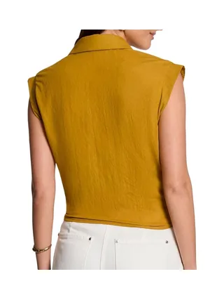 Chemise Jaune Femme Morgan Darod 2