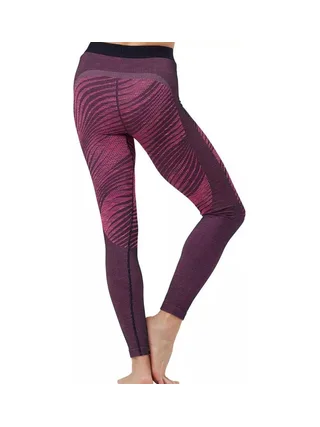 Legging Technique Noir/Rose Femme Odlo Blackcomb Eco 2