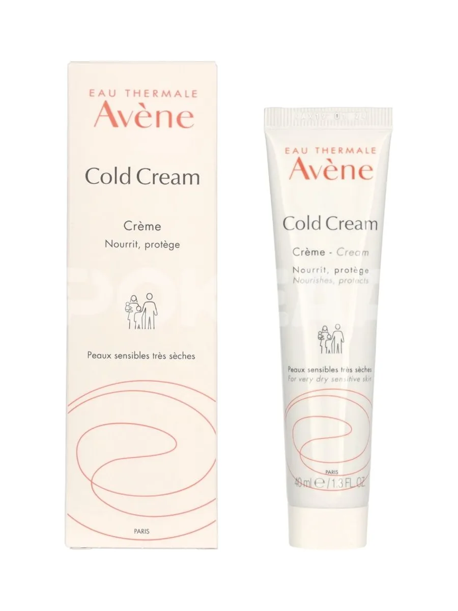 Avene Cold Cream 40ml - For Ver Dry Sensitive Skin 1