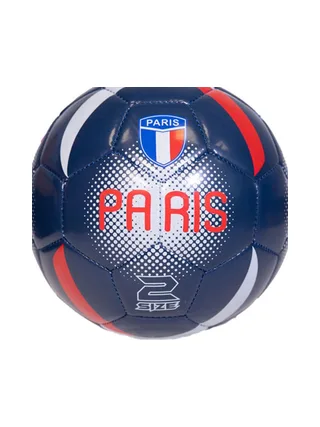 PARIS Mini Ballon Marine/Rouge Sport Zone 2