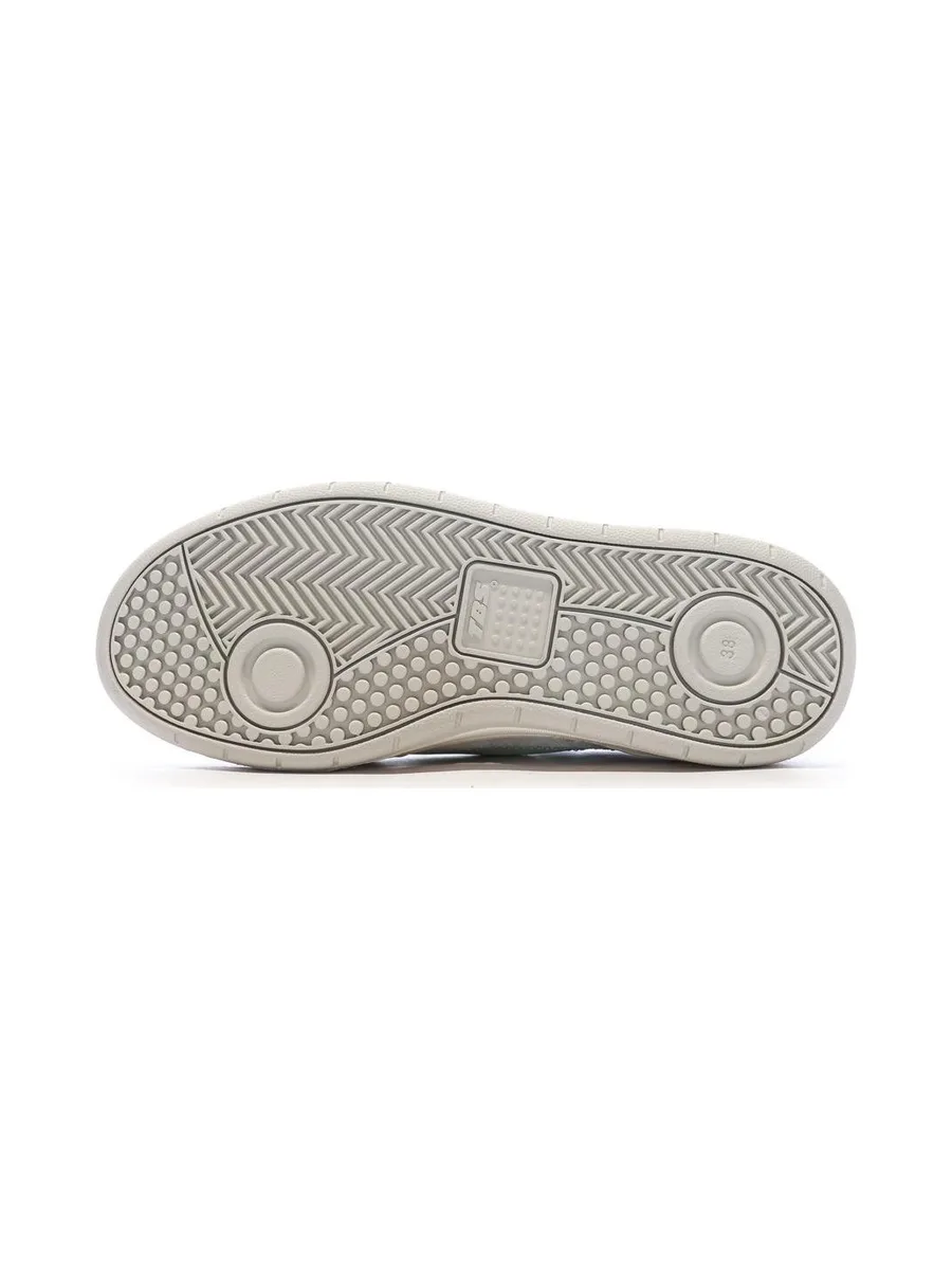 Baskets Blanc/Jaune Femme TBS ALMERIA 6