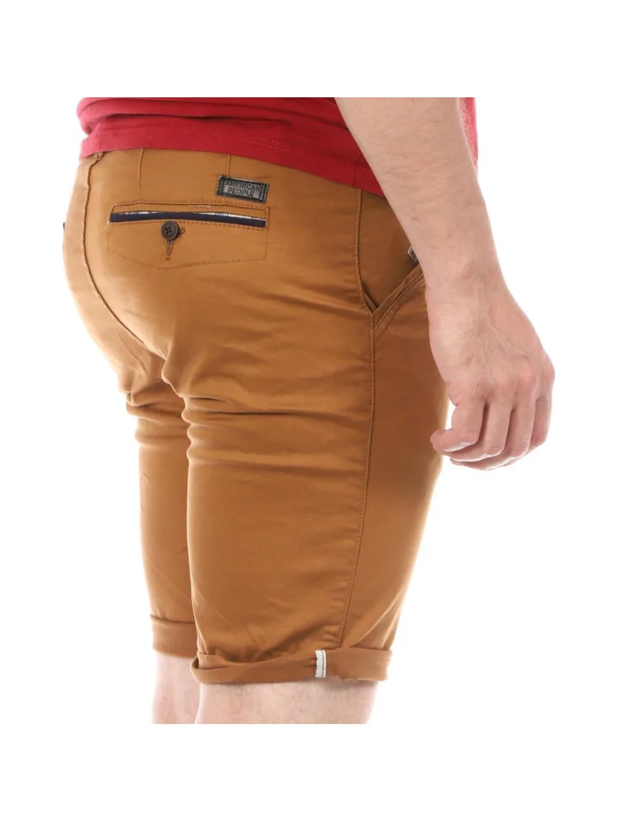 Short Marron Homme American People Most 3