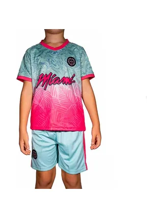Ensemble Turquoise/Rose Enfant Sport Zone Miami 1