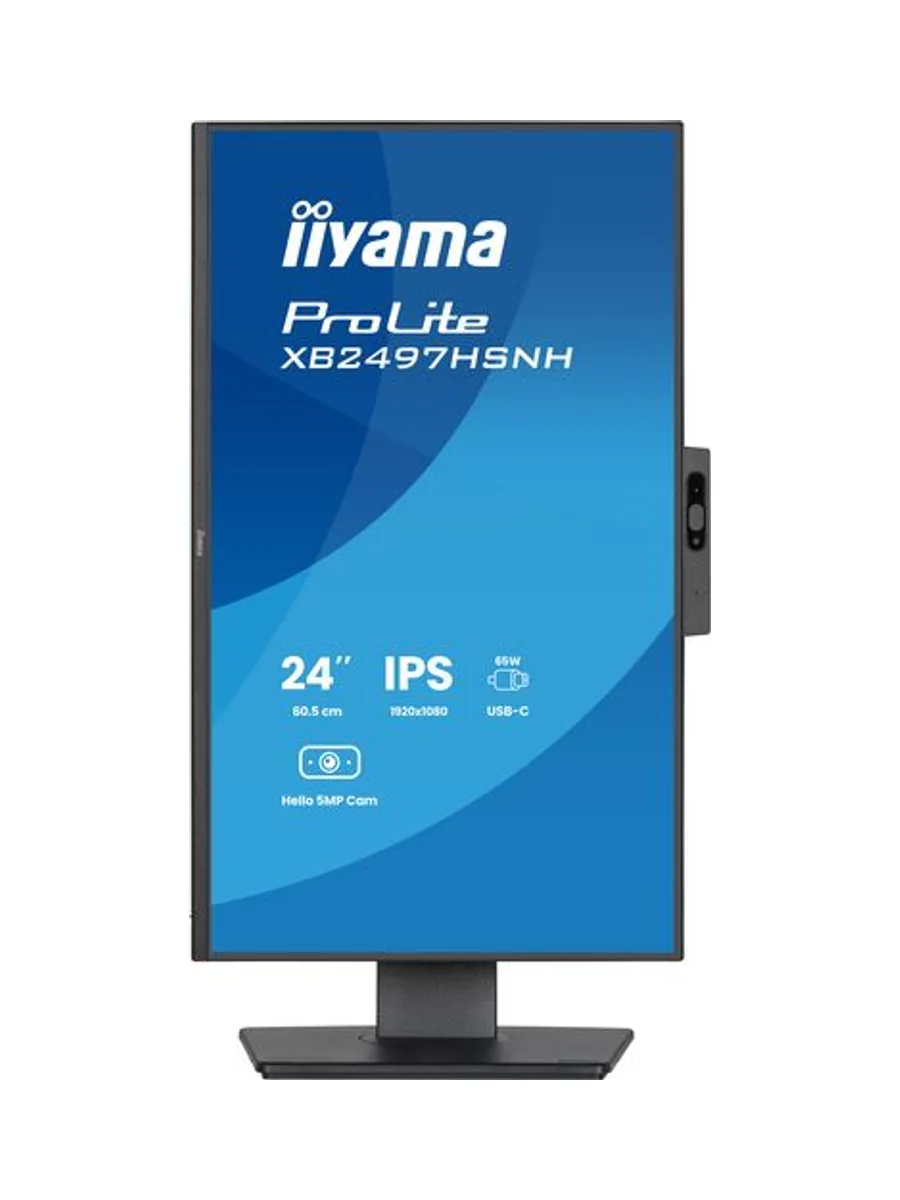 iiyama ProLite XB2497HSNH-B1 24IN IPS LCD 4MS 1920X1080 350CD/M2 HDMI/DP/USB 2 computer monitor 4