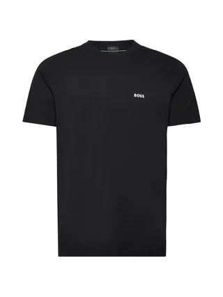 T-Shirt Noir Homme Hugo Boss stretch 1
