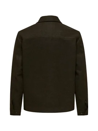Veste Marron Homme Only & Sons Ponnor 2