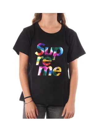 T-shirts Noir Femme Supreme Grip Alena 1