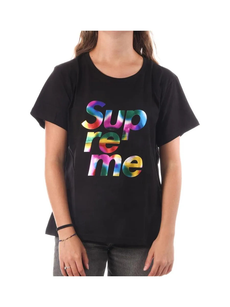 T-shirts Noir Femme Supreme Grip Alena 1