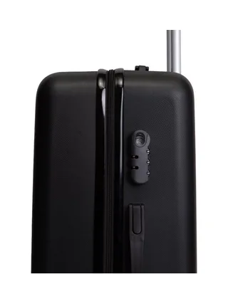 OM Valise Noir Homme 67x27x43cm 3