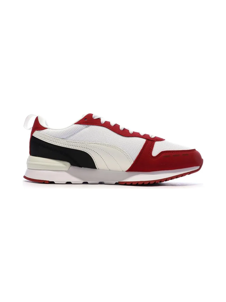 Baskets Blanches/Rouges Homme Puma R78 3