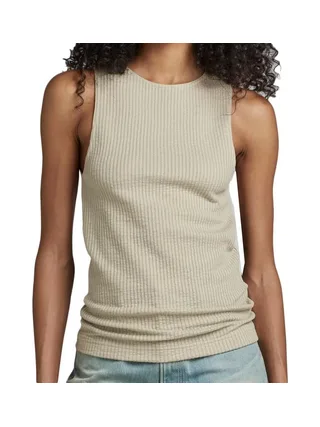 Débardeur Vert Femme G-Star Raw D23093 1