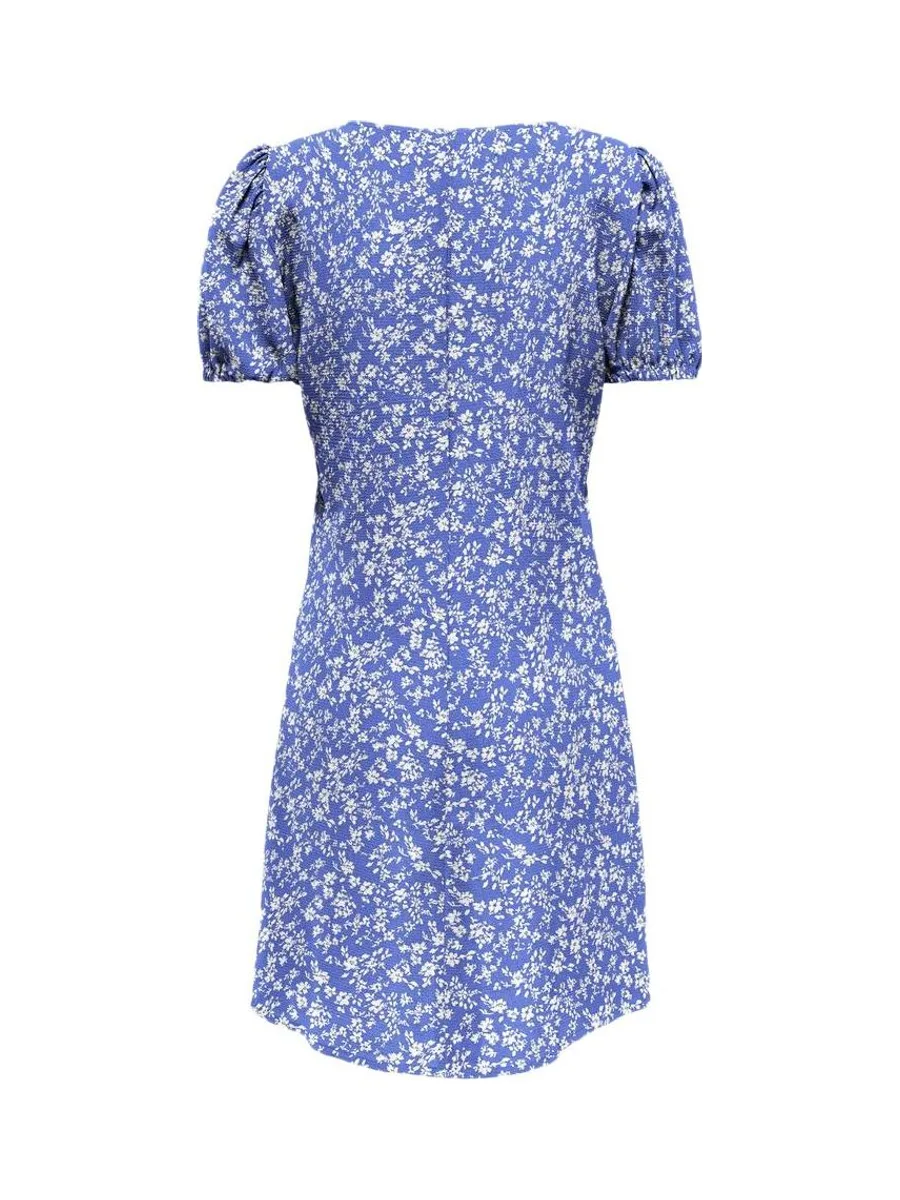 Robe Bleu/Blanche à fleurs Femme Only Nova 4