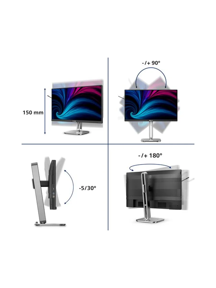 Philips 4000 series 24B2U4301/00 computer monitor 5