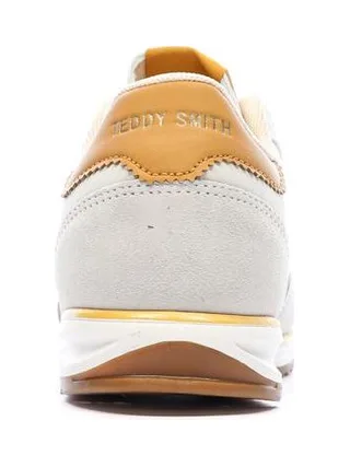 Baskets Blanc/Jaune Femme Marron Teddy Smith 120232 3