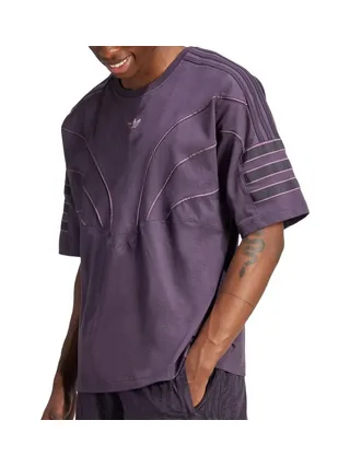 T-Shirt Mauve Homme Adidas Stone 1