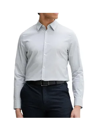 Chemise Rayures Slim Bleu clair Homme Calvin Klein Jeans Stripe Stret 1