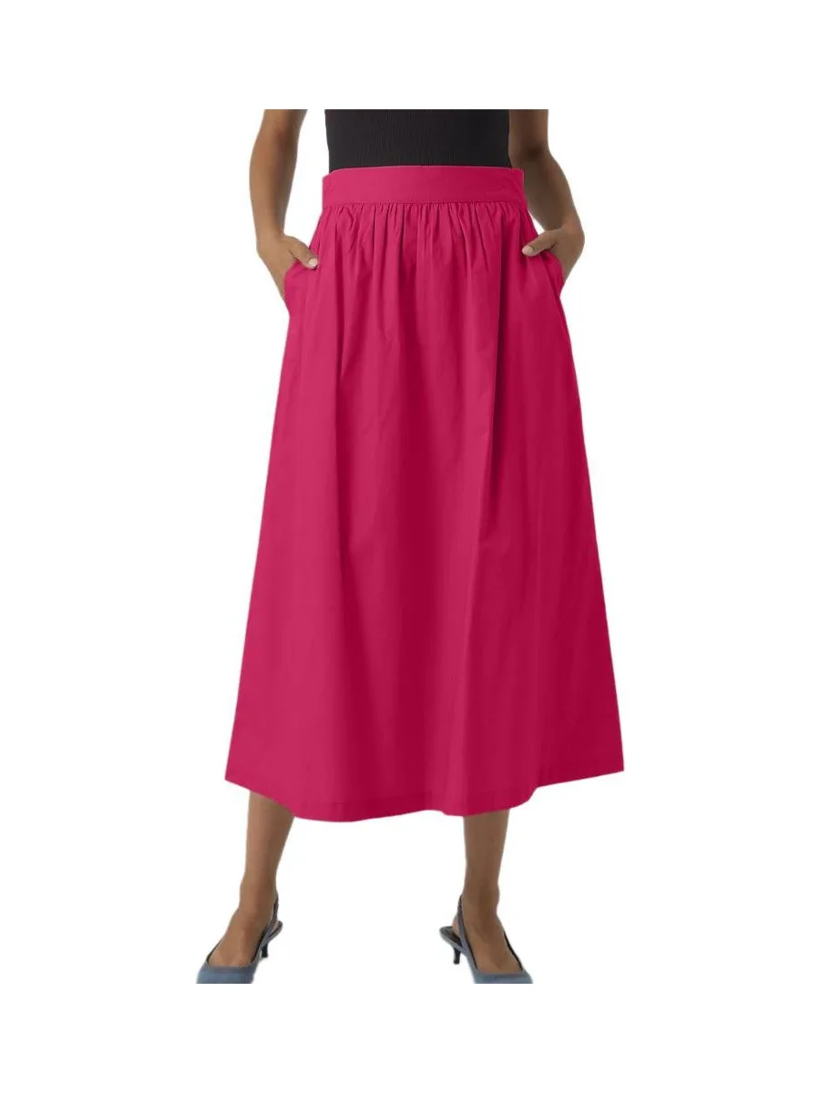 Jupe Rose Femme Vero Moda Tine 2