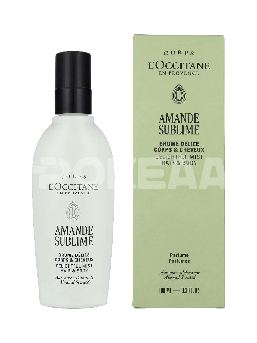 L'Occitane Amande Sublime Delightful Mist Hair & Body 100ml 1