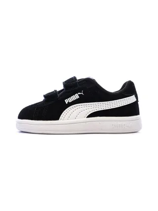 Baskets Noires/Blanches Garçon Puma Smash 3.0 1