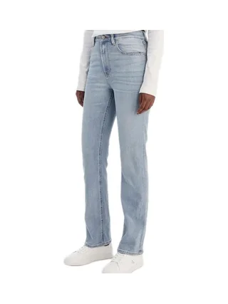 Jean Droit Bleu Femme Calvin Klein JeansRise 1