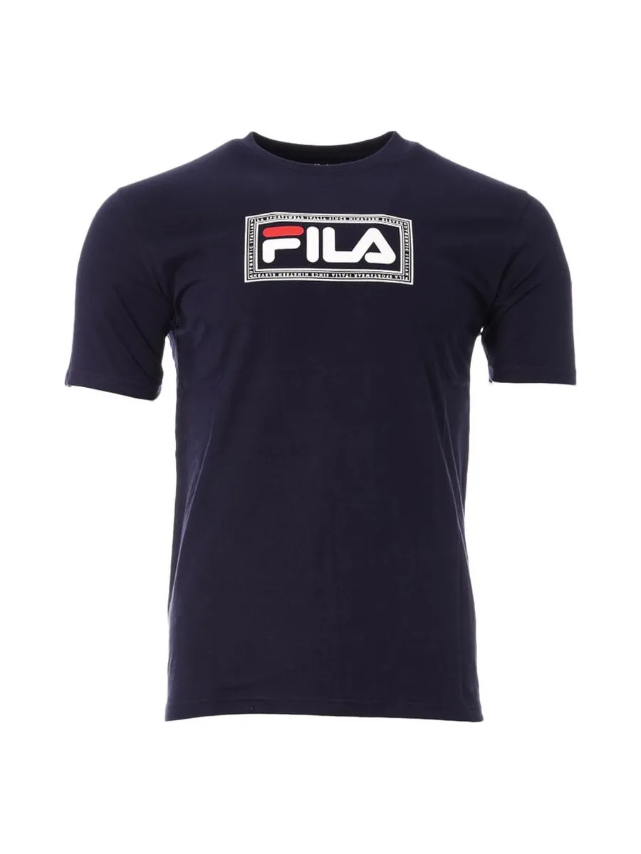 T-shirt Noir Homme Fila Build 2