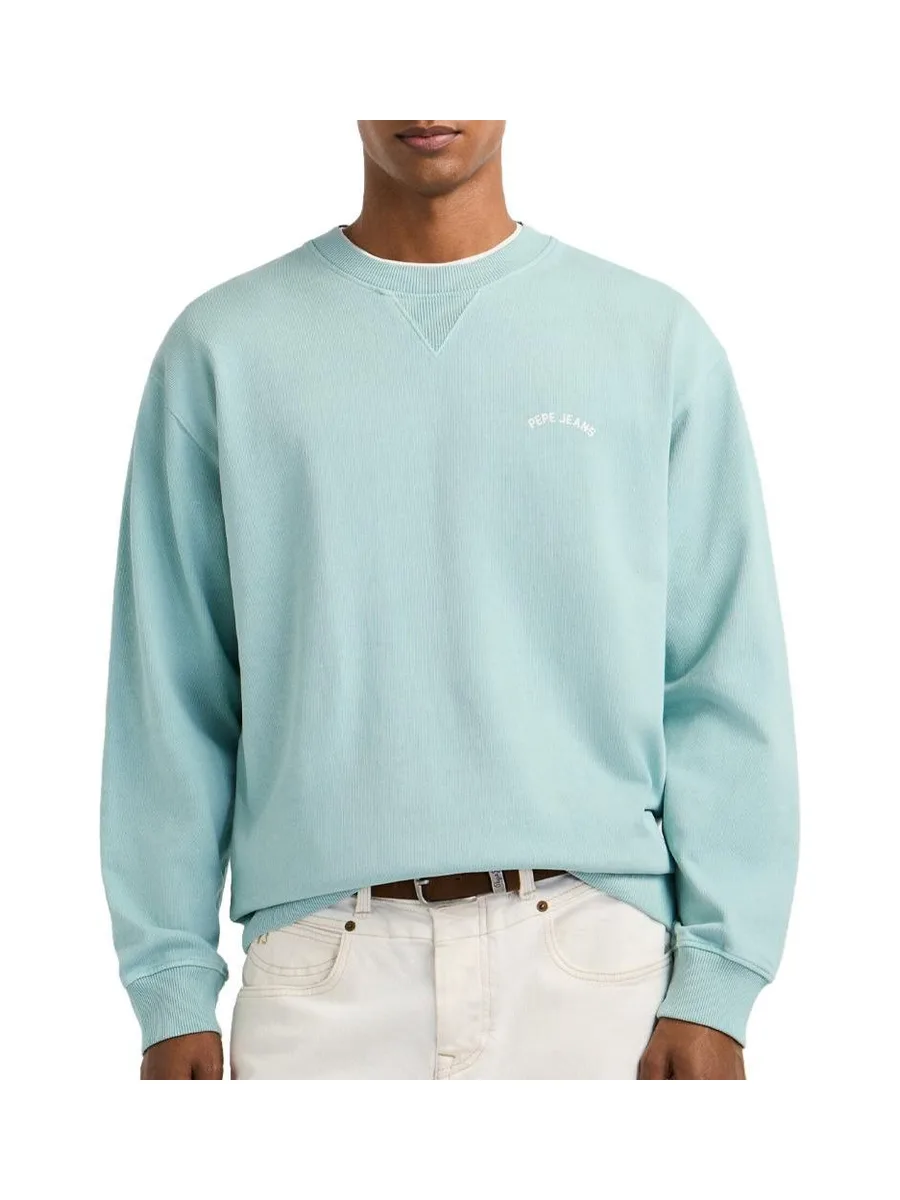 Sweat Bleu Clair Homme Pepe jeans John 2