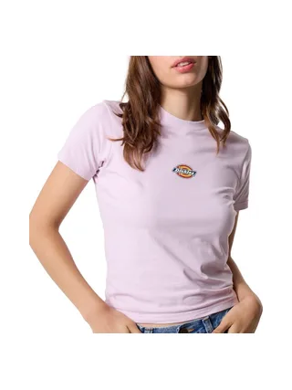 T-Shirt Rose Femme Dickies Maple 1