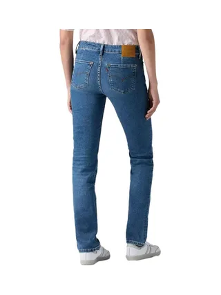 Jean 712 Slim Bleu Femme Levi's Welt Pocket 2