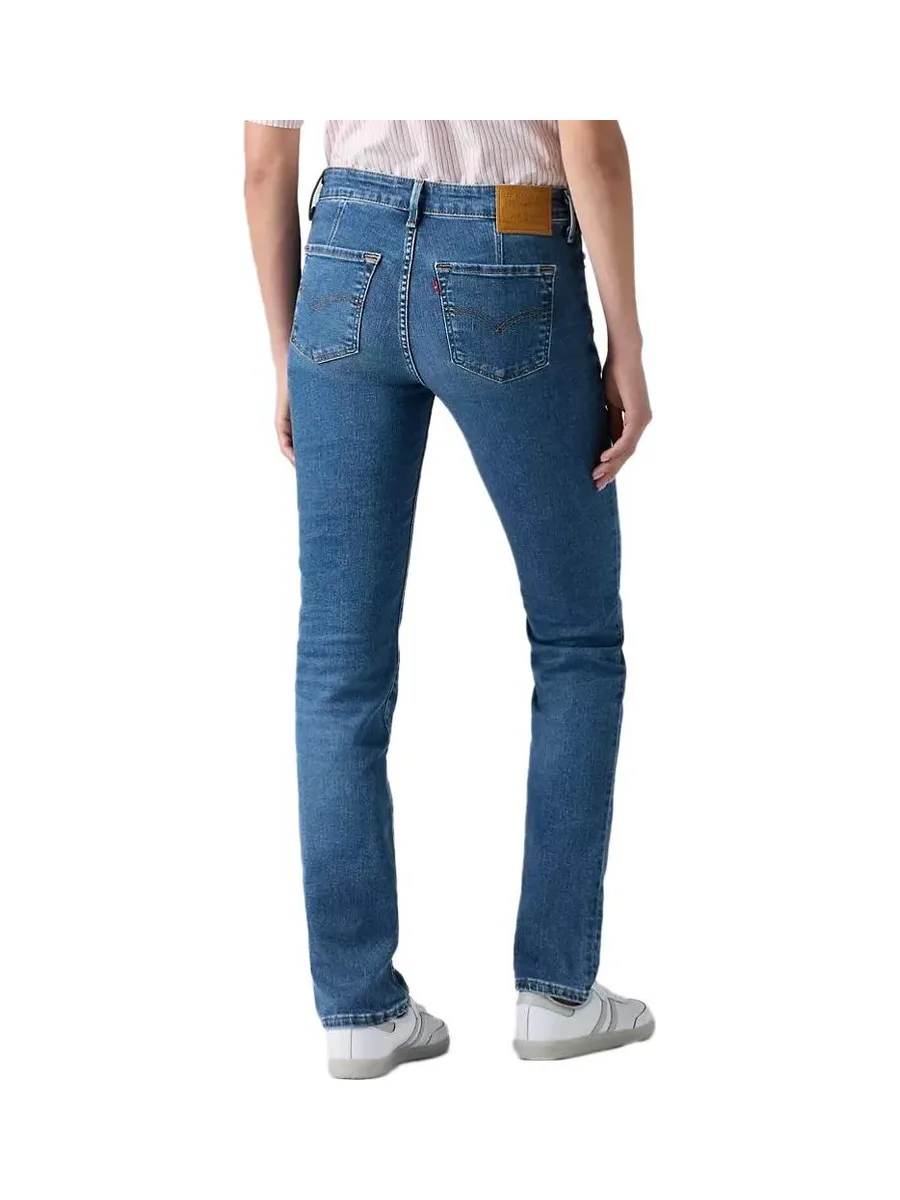 Jean 712 Slim Bleu Femme Levi's Welt Pocket 3