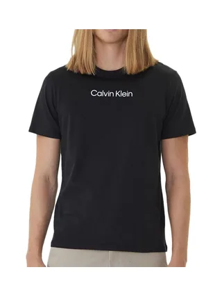 T-Shirt Noir Homme Calvin Klein Jeans Standard 1