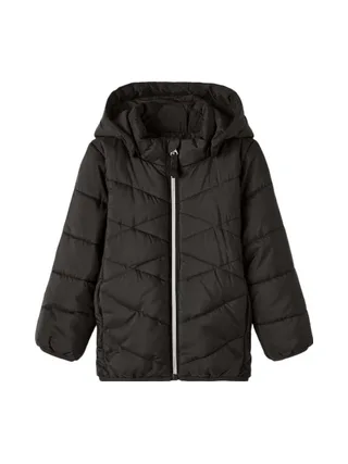 Doudoune Noire Fille Name it 13216482 1