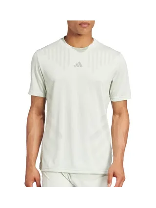T-Shirt Vert Homme Adidas Hiit Airchi 1