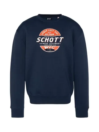 Sweat Marine Homme Schott Rdc Print 1