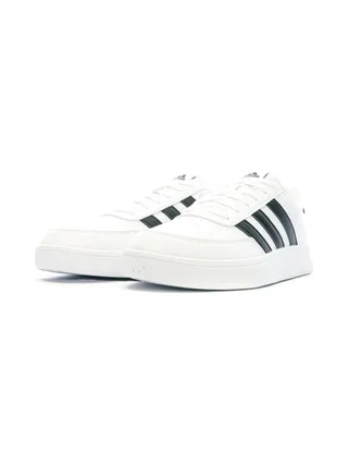 Baskets Blanches/Noires Homme Adidas Breaknet 2.0 6