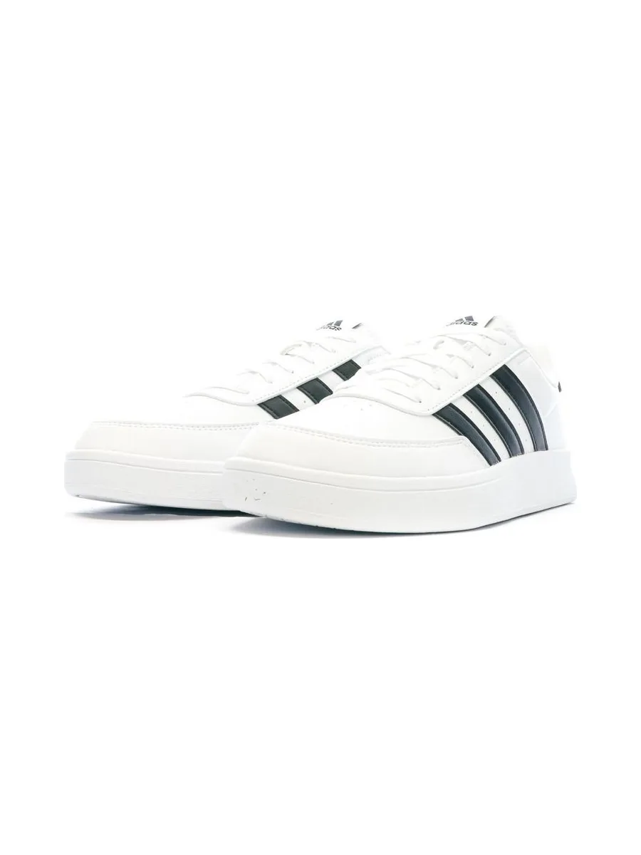 Baskets Blanches/Noires Homme Adidas Breaknet 2.0 7