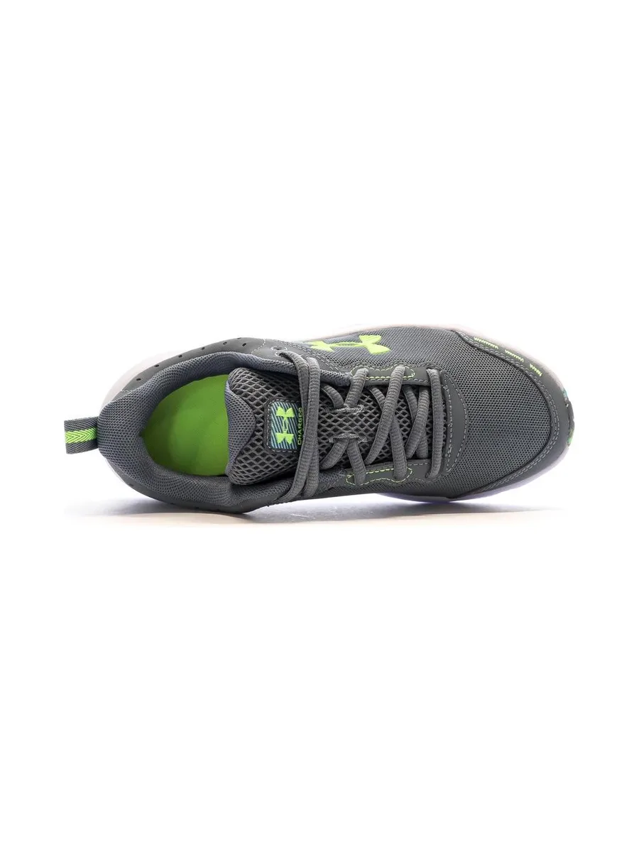 Chaussures de Running Gris /Vert Garçon Under Armour Assert 10 5